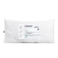 Julius Zöllner® Comfort Kissen 40x80 – Kinderkopfkissen für einen gesunden Schlaf – waschbar bei 60°C & Öko-Tex Standard 100 – Made in Germany, Weiß