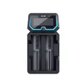 XTAR X2 Batterieladegerät Hochgeschwindigkeitsprozessor Li-Ion TC/CC/CV LCD Neu