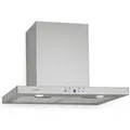 Klarstein Limelight Dunstabzugshaube 60cm Wandhaube 600m³/h Edelstahl Silber