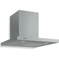 Klarstein Limelight Dunstabzugshaube - Edelstahl Wandhaube, Abzugshaube mit 3 Leistungsstufen, 600 m3/h, Digitalanzeige, LED-Beleuchtung, 64 dB, 6... - Silber