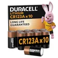 DURACELL CR123 (10 Stück) CR 123 High Power Lithium Batterie 3V (CR123A / CR17345)