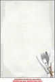 sigel Design-Papier, DIN A4, 90 g/qm, Motiv 'Menü Speisen'