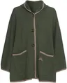 Reitmayer Poncho mit Kapuze Grün/Beige, XL