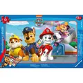 Ravensburger Kinderpuzzle 05681 - Vier mutige Retter - 15 Teile PAW Patrol Rahme
