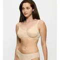 Triumph Minimizer-BH Comfort Minimizer verkleinert optisch die Brüste, Spitzendetails beige 75