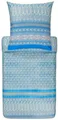 Bassetti Mako Satin Bettwäsche Ducale C1 Türkis Blau-135x200 + 80x80 cm