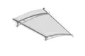Gutta Pultvordach PT/L Edelstahl 4 mm, klar L(W)150