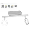 2er Led Spot Cardillio 1 Alu-chrom 39 X 8,5 Cm Warmweiß Deckenleuchte - Eglo