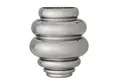 Bloomingville Dekovase Bloomingville Zorya Vase, Silber, Ø 21 cm