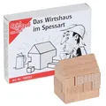 104553 MiniHolzPuzzle Das Wirtshaus im Spessart aus 10 kleinen Holzteilen