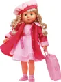 Bayer Design 94635AA Charlene Funktionspuppe mit Haaren 46 cm, spricht und singt, mit Zubehör, in Mailerbox