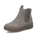 Rieker Damen Klassische Stiefeletten Y6150, Frauen Stiefeletten, lose Einlage,Boots,Stiefel,Bootee,Booties,halbstiefel,grau (42),38 EU / 5 UK