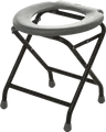 Yachticon Klapptoilette grau