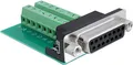 DeLOCK - Serieller Adapter - 16-poliger Anschlussblock - DB-15 (W) (65274)