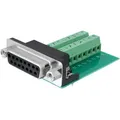 DELOCK 65274 - Sub-D 15 Pin Buchse > Terminalblock 16 Pin
