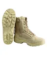 Mil-Tec Tactical Boot mit YKK® Zipper • Militärstiefel Herren • Als Outdoor Boot, Arbeitsstiefel, Wanderstiefel, Einsatzstiefel • Atmungsaktiv & angenehmer Komfort • Khaki, Größe: EU 37