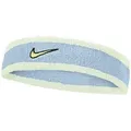 Nike Swoosh-Stirnband Blau TU
