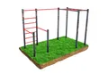 K-SPORT Sprossenwand Calisthenics Outdoor Station I Klimmzugstange+Dip Station bis 175kg, Made in EU!