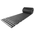 HTI-Living Trittsteine Rollweg 16-teilig Nessa Grau, 30x131 cm, Set, 16-St., 16 Module inkl. Verbindungselementen, Gehweg Gartenweg leicht zu verlegen