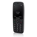 Panasonic KX-TF400, Balken, Single SIM, 6,1 cm (2.4"), 0,3 MP, Bluetooth, Schwarz - Schwarz