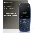 Panasonic KX-TF400EXC 4G Benutzerfreundliches Tastenhandy, Volte, verlässliche