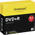 Intenso 4311245 DVD+R DL Rohling 8.5 GB 5 St. Jewelcase
