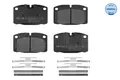 Bremsbelagsatz Scheibenbremse MEYLE 025 209 3915 für OPEL ASTRA ASCONA VECTRA CC