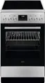 AEG Elektro-Standherd "CCB54490BM" silber (edelstahl mit antifingerprint)