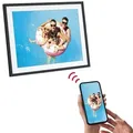 Agfaphoto Frameo Digitaler WiFi-Fotorahmen 17 Zoll, schwarz | ✔️ Temporär mit Kostenlose Geschenkbox i.W.v. 160 €