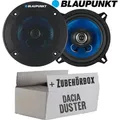 Dacia Duster - Lautsprecher Boxen Blaupunkt ICx542 - 13cm 2-Wege Auto Einbauzubehör - Einbauset