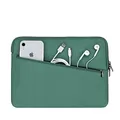 Artwizz Neoprene Sleeve PRO kompatibel mit MacBook Pro 14 (M3/M2/M1), Schutzhülle mit Zubehör-Fach, Jungle Flower, 14 Zoll