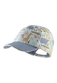 Sterntaler Basecap Safari - Jungen Baseball Cap aus Flammgarn Jersey mit Allover Druck - Sommer Cappy elastisch mit Gummizug - Sportive Baby und Kinder Schirmkappe, UV-Schutz 50+, eisgrün, Größe 49