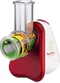 Moulinex Fresh Express 3in1 Zerkleinerer DJ7535 Rot 150W Gemüsereibe