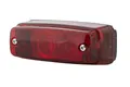HELLA Schlussleuchte - Halogen - 24V / 12V - Steckanschluss/Anbau - Lichtscheibenfarbe: rot - Stecker: Male - rechts/links - Menge: 1 - 2SA 997 027-001