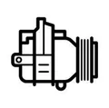 NRF Kompressor Klimaanlage EASY FIT 32824 für MERCEDES ATEGO VARIO 24V B670 B668