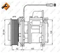 NRF 32824 Kompressor, Klimaanlage für MERCEDES-BENZ