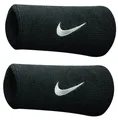 Nike Schweissband Swoosh Jumbo (74% Baumwolle) schwarz - 2 Stück
