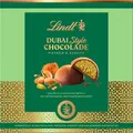 Dubai Style Pralinés | 90g Pralinés | Exquisite Vollmilchschokolade mit edlem Pistazienmark, knusprigem Pistazien- und Mandelkrokant und zarter Kadayif-Füllung | Pralinés | Schokoladengeschenk