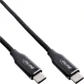 InLine Magnetic USB-C Kabel, USB-C Stecker/Stecker, 100W, schwarz, 1m, 1 m, USB C, USB C, USB 2.0, 0,48 Gbit/s, Schwarz