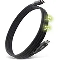 INLINE Magnetic USB-C Kabel, USB-C Stecker/Stecker, 100W, schwarz, 1m