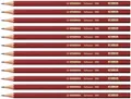 STABILO 306/HB STABILO Schwan Bleistifte HB rot 12 St.