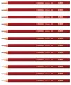12x STABILO® Bleistift Bleistifte Schwan Mine 2,2mm rot bruchsicher sechskant HB