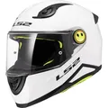 LS2 FF812 KID Kinderhelm Solid weiss Gr. S 47/48