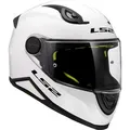 LS2 FF812 Solid, Integralhelm Kinder - Weiß - S