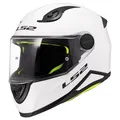 LS2 FF812 Kid Solid Motorradhelm Kinder (Weiß) Gr: S (55)
