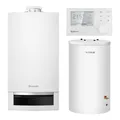 BUDERUS | Gas-Brennwertgerät Komplettset| Logaplus W22A | GB172-24 H | 24 kW