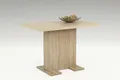 Esszimmertisch BRITT T, Säulentisch, ausziehbar 110-150 cm, sonoma-eiche