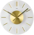 AMS Wanduhr W9319 (Quarzuhr,Glas,Wohnzimmer,Esszimmer,Küche,Arbeitszimmer,Büro, Flur)