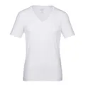 Olymp Body Fit Level Five 5 Basic T-Shirt weiß V-Ausschnitt 0801 12 00