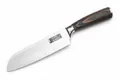 Henssler Santoku Messer | 17 cm Edelstahlklinge | Holzgriff